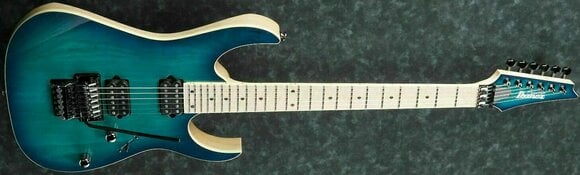 Elektrische gitaar Ibanez RG652AHM-NGB Nebula Green Burst - 3