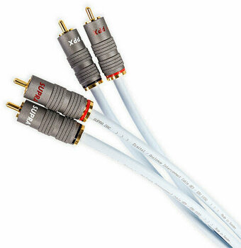 Hi-Fi ljudkabel SUPRA Cables EFF - IX 2 m Vit Hi-Fi ljudkabel - 2