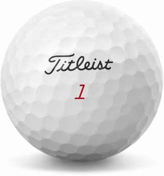 Golfball Titleist Pro V1x 2021 Golf Balls White Left Dash - 3