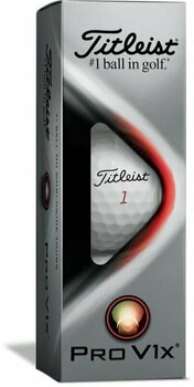 Golf Balls Titleist Pro V1x 2021 Golf Balls White - 4