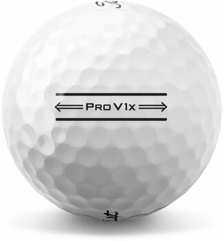 Palle da golf Titleist Pro V1x 2021 Golf Balls White Alignment - 2