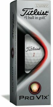 Golfball Titleist Pro V1x 2021 Golf Balls White Alignment - 4