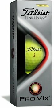 Golf Balls Titleist Pro V1x 2021 Golf Balls Yellow - 4