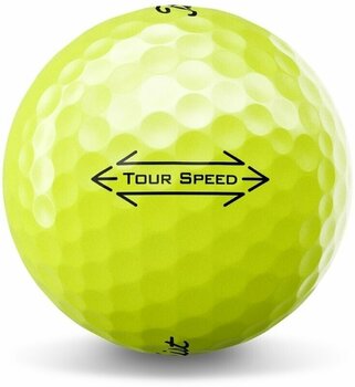 Golf Balls Titleist Tour Speed Golf Balls Yellow - 2