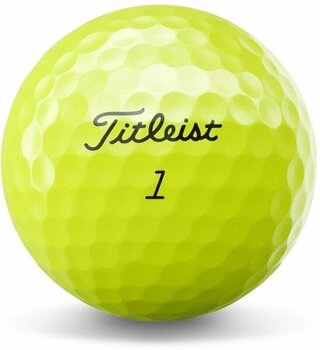 Нова топка за голф Titleist Tour Speed Golf Balls Yellow - 3