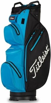 Golf Bag Titleist Cart 14 StaDry Black/Dorado Golf Bag - 4