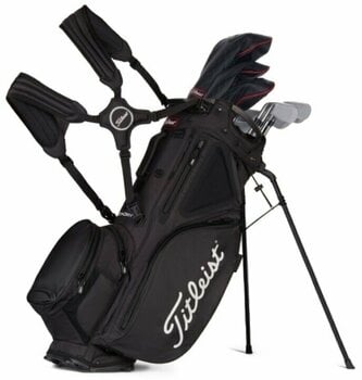 Golftaske Titleist Hybrid 14 StaDry Black Golftaske - 5