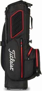 Stand Bag Titleist Players 4+ StaDry Black/Black/Red Stand Bag - 3