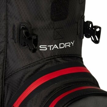 Golfbag Titleist Players 4+ StaDry Black/Black/Red Golfbag - 4