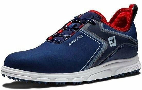 Мъжки голф обувки Footjoy Superlites XP Navy/White 42,5 - 2