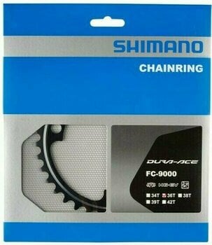 Kerékpár lánckerék / Alkatrész Shimano Y1N238000 Lánckerék 110 BCD-Aszimmetrikus 38T 1.0 - 2
