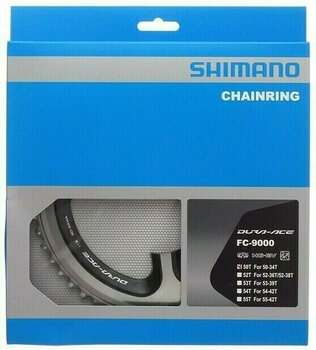 Kettingblad/accessoire Shimano Y1N298090 Chainring 110 BCD-Asymmetric 53T 1.0 - 2