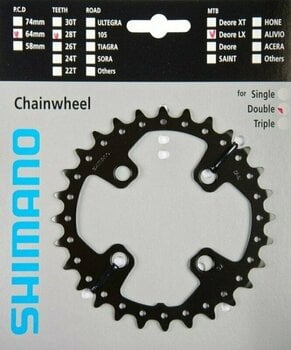 Kettingblad/accessoire Shimano Y1NA28000 Chainring 64 BCD 28T 1.0 - 2