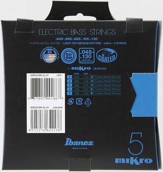 Jeux de 5 cordes basses Ibanez IEBS5CMK Jeux de 5 cordes basses - 2
