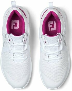 Chaussures de golf pour femmes Footjoy Flex White/Fuchsia 37 - 3