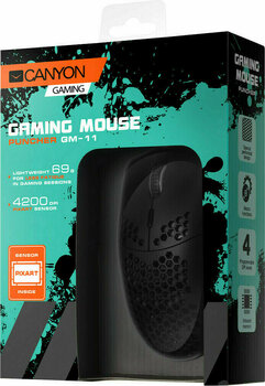 Mouse pentru jocuri Canyon CND-SGM11B Black Mouse pentru jocuri - 5
