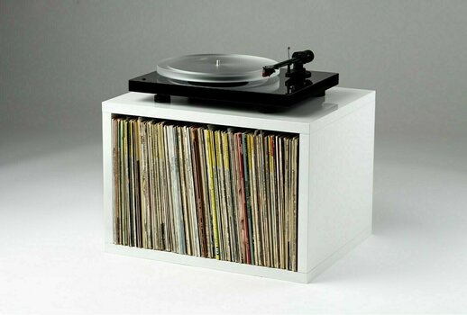 Mobiliário para discos LP Pro-Ject Rack it Cube Móveis para discos LP White - 4