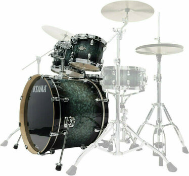 Akustik-Drumset Tama MBS42S Starclassic Performer Molten Steel Blue Burst - 2