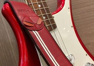 Kytarový pás RightOnStraps Mojo Kytarový pás Race Red - 1
