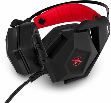 слушалки за компютър Niceboy ORYX X400 Черeн-Червен слушалки за компютър - 4
