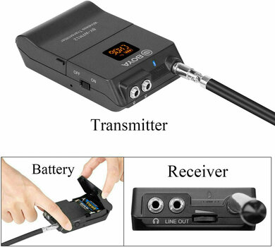 Sistema audio wireless per fotocamera BOYA BY-WFM12 - 4