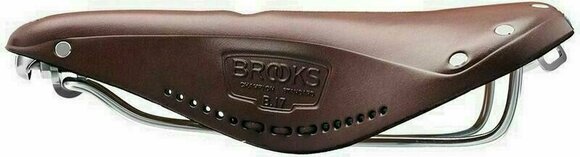 Saddle Brooks B17 Carved Brown Steel Alloy Saddle - 5