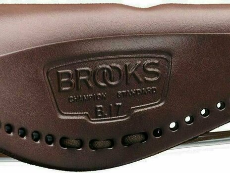 Sella Brooks B17 Carved Brown Steel Alloy Sella - 8