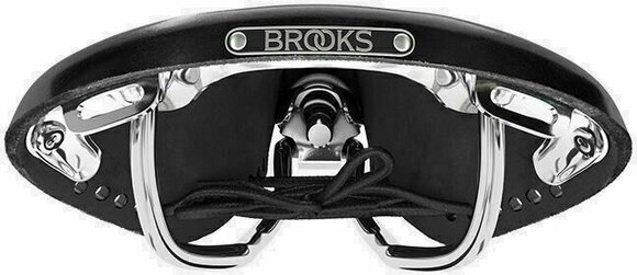 Fahrradsattel Brooks B17 Carved Short Schwarz Stahl Fahrradsattel - 6