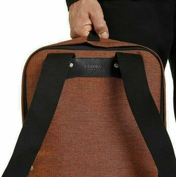 Mochila de ciclismo y accesorios. Brooks Dalston Tex Nylon Orange Mochila - 6