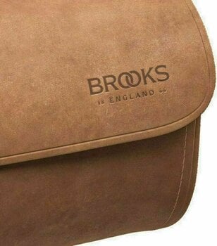 Bolsa de bicicleta Brooks Challenge Saddle Bag Dark Tan 1,2 L - 4