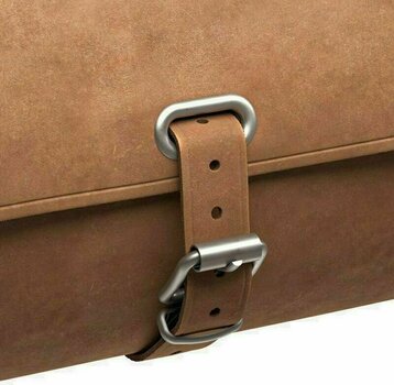 Bolsa de bicicleta Brooks Challenge Saddle Bag Dark Tan 1,2 L - 5