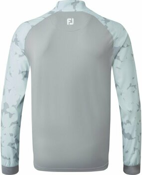 Hoodie/Sweater Footjoy Camo Floral Half Zip Midlayer Grey L - 2