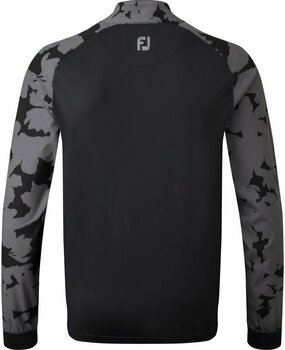 Hættetrøje/Sweater Footjoy Camo Floral Half Zip Midlayer Black XL - 2