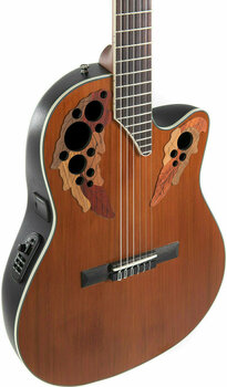 Guitare acoustique-électrique Ovation CE44C-4A Classic Aged Natural Guitare acoustique-électrique - 4
