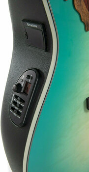 Guitare acoustique-électrique Ovation CE44X-9B Elite Plus Mint Green-Natural Burst Guitare acoustique-électrique - 8