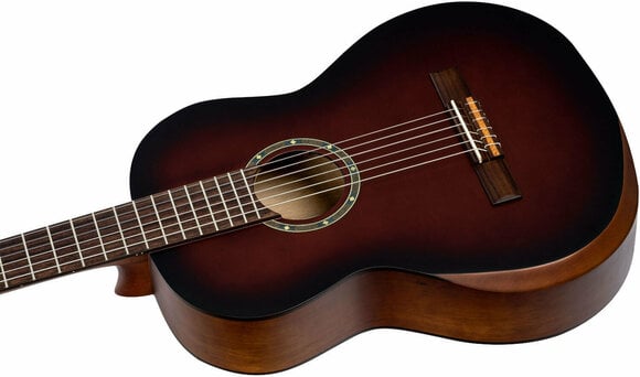 Guitarra clássica Ortega R55DLX-BFT 4/4 Burbon Burst - 7