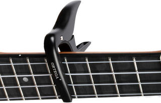 Ukulele Capo Ortega OCAPOUKE-SBK Black Ukulele Capo - 1