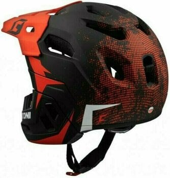 Bike Helmet Cratoni C-Maniac 2.0 MX Black/Red Matt L/XL Bike Helmet - 2