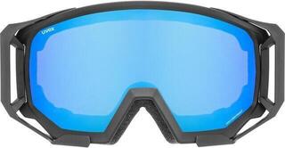 Okulary rowerowe UVEX Athletic CV Bike Black Matt/Blue Okulary rowerowe - 1