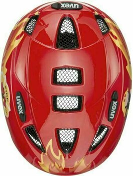 Kid Bike Helmet UVEX Kid 2 Red Fireman 46-52 Kid Bike Helmet - 3