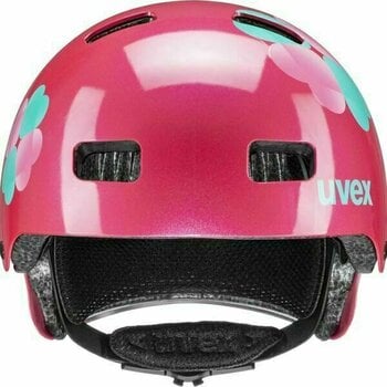 Casco de bicicleta para niños UVEX Kid 3 Pink Flower 55-58 Casco de bicicleta para niños - 2