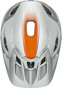 Bike Helmet UVEX Quatro Integrale Silver/Orange Matt 52-57 Bike Helmet - 3