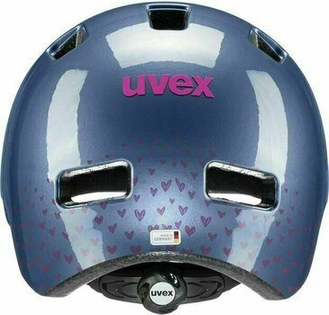 Kid Bike Helmet UVEX Minime Girls Blue 55-58 Kid Bike Helmet - 4
