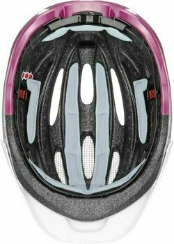 Cyklistická helma UVEX True Silver/Fuchsia 52-55 Cyklistická helma - 6