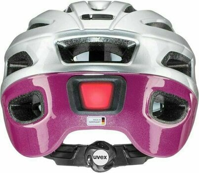 Cyklistická helma UVEX True Silver/Fuchsia 55-58 Cyklistická helma - 4