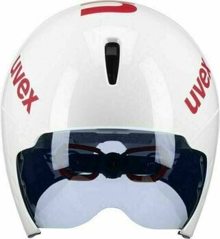 Bike Helmet UVEX Race 8 White/Red 56-58 Bike Helmet - 2