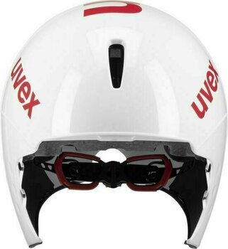 Cyklistická helma UVEX Race 8 White/Red 56-58 Cyklistická helma - 3