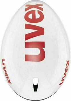 Cyklistická helma UVEX Race 8 White/Red 56-58 Cyklistická helma - 6