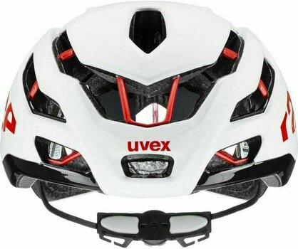 Cyklistická helma UVEX Race 9 White/Red 53-57 Cyklistická helma - 2