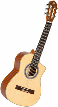 Poloviční klasická kytara pro dítě Ortega RQ25 1/2 Natural - 3